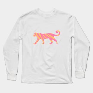 Sweet Tigers Pink Long Sleeve T-Shirt